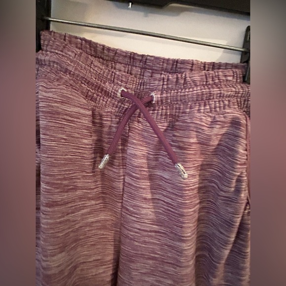 All In Motion purple workout pants, Sz. M(7/8) - Picture 2 of 3